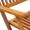 vidaXL 5-cz. zestaw składanych mebli ogrodowych, lite drewno akacjowe