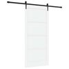 vidaXL Drzwi przesuwne ORKDAL 93 x 202 cm Drewno inżynieryjne