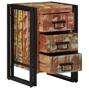 vidaXL Szafka Nocna 40 x 40 x 59 cm Lite Drewno Recyklingowe