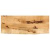 vidaXL Blat stołu, 80x30x2,5cm, naturalna krawędź, surowe drewno mango