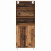 vidaXL Highboard Stare drewno 69,5 x 34 x 180 cm