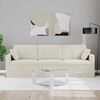 vidaXL Sofa Kremowy 228 x 78 x 80 cm Aksamit