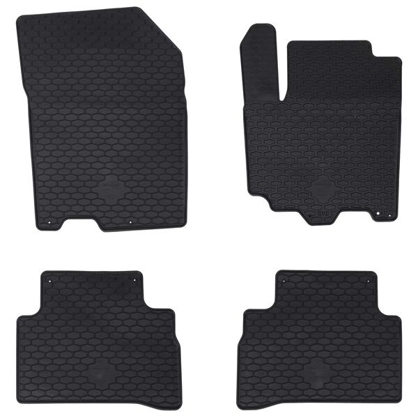 vidaXL Mata samochodowa 4 pcs Czarny pasuje do Suzuki VITARA 2015-