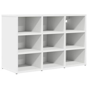 vidaXL Szafka na buty 77,5 x 30 x 51 cm Drewno inżynieryjne Biały
