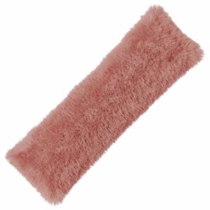 vidaXL Poszewka na poduszkę HEERLEN r&oacute;żowy 40 x 145 cm Fleece PV