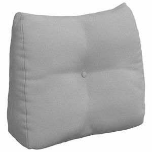 vidaXL Poduszka na plecy Szary chmur 60 x 24 x 50 cm tkanina