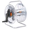 vidaXL Bęben ścienny na wąż stalowy 50 m 1/2" lub 35 m 3/4"