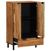 vidaXL Highboard Naturalny 60 x 33,5 x 100 cm Lite Drewno Akacji