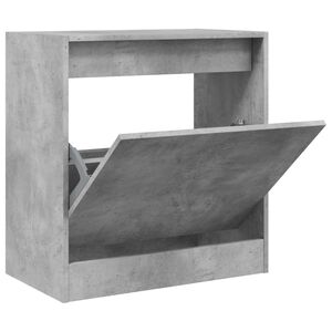 vidaXL Szafka na buty, szarość betonu, 60x34x63,5 cm