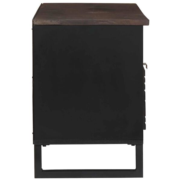 vidaXL Jednostki telewizyjne z szufladą orzech włoski 105 x 33 x 46 cm