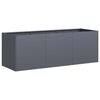 vidaXL Doniczka Antracyt 120x40x40 cm Stal walcowana na zimno
