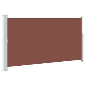 vidaXL Wysuwana markiza boczna na taras, 160 x 300 cm, brązowa