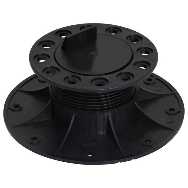 vidaXL Regulowane wsporniki tarasowe, 10 szt., 60-68 mm