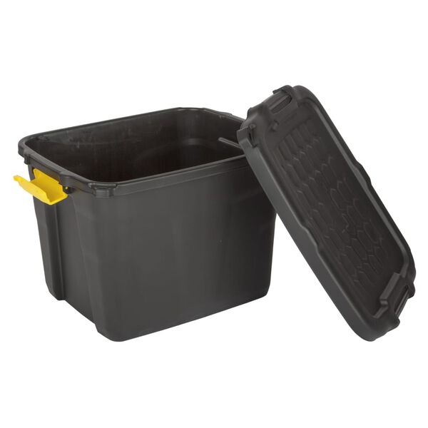 Practo Home Pojemnik do przechowywania, 42 L, czarny