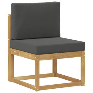 vidaXL Zestaw sof na zewnątrz Biały i antracyt 59 x 63 x 73 cm