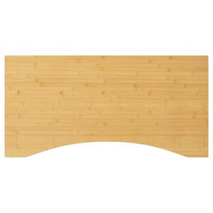 vidaXL Blat do biurka, 110x55x4 cm, bambusowy