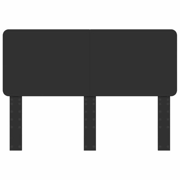 vidaXL Zagł&oacute;wek Czarny Dąb 160 cm Materiał drewnopochodny