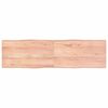 vidaXL Blat, jasnobrązowy 180x50x(2-6) cm drewno z naturalną krawędzią