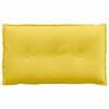 vidaXL Poduszka na plecy Jasnoż&oacute;łty 80 x 19 x 50 cm tkanina