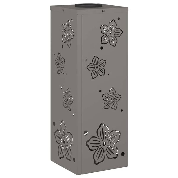 vidaXL Słoneczna LED lampa na ścieżkę 2 pcs Stal Corten Stal Corten