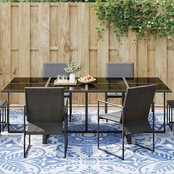 vidaXL Dywan zewnętrzny ARAKIL Jasny błękit 300 x 400 cm PP