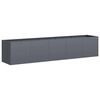 vidaXL Doniczka Antracyt 200x40x40 cm Stal walcowana na zimno