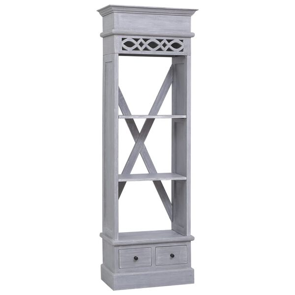 vidaXL Regał, 60x30x175 cm, lite drewno mahoniowe