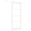 vidaXL Drzwi przesuwne ORKDAL Biały 83 x 202 cm