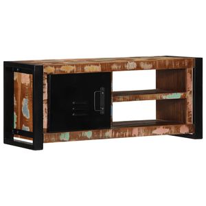 vidaXL Szafka RTV 80x30x35 cm Drewno lite odzyskane