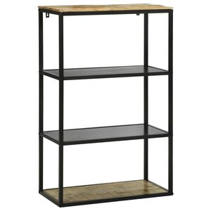 vidaXL P&oacute;łka na książki 70 x 35 x 110 cm Lite drewno mango