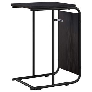 vidaXL Stolik boczny Czarny dąb 40 x 31 x 55 cm Drewno inżynieryjne