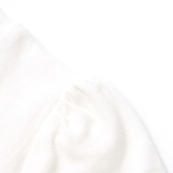 Koszulka dziecięca, ecru, 128