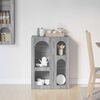 vidaXL Bufet Szary Sonoma 59 x 35 x 80.5 cm Materiał drewnopochodny