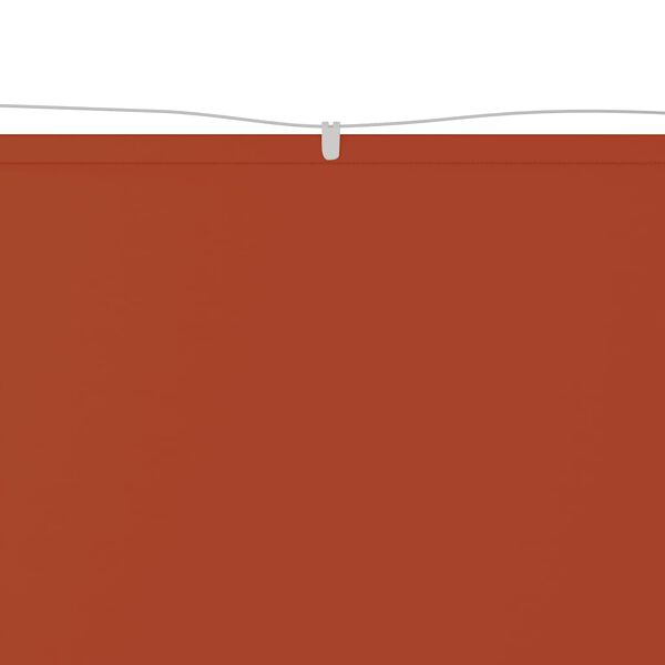 vidaXL Markiza pionowa, terakota, 140x600 cm, tkanina Oxford