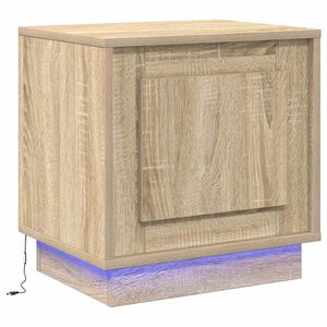 vidaXL Szafka Nocna Dąb Sonoma 44 x 34,5 x 45 cm Drewno inżynieryjne
