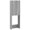 vidaXL Szafka toaletowa ARNHEM Szary Sonoma 66 x 25,5 x 190 cm