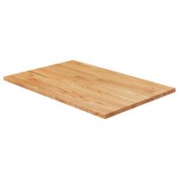 vidaXL Blat do łazienki, jasnobrązowy, 60x40x1,5 cm, lite drewno