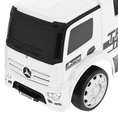 vidaXL Jeździk ciężarówka Mercedes-Benz, biały