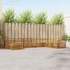 vidaXL Zestawy sof 8 pcs Naturalny Lite Drewno Akacji