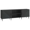 vidaXL Szafka pod telewizor 150 x 31 x 50 cm Czarny