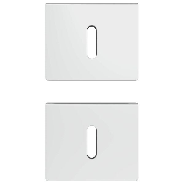 vidaXL Uchwyt do lustra 2 pcs Nikiel 35 x 30 x 8,3 mm Stal