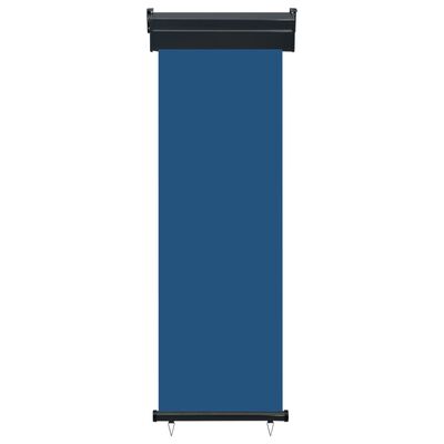 vidaXL Markiza boczna na balkon, 65x250 cm, niebieska