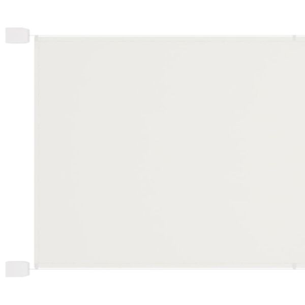 vidaXL Markiza pionowa, biała, 180x800 cm, tkanina Oxford
