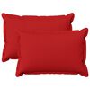 vidaXL Poszewka na poduszkę 2 pcs HOUTEN czerwony 30 x 50 cm