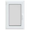 vidaXL Okno piwniczne RISOR 60x80 cm uchylno-rozwierne DIN lewe białe