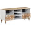 vidaXL Szafka pod telewizor, 100x33,5x46 cm, lite drewno mango