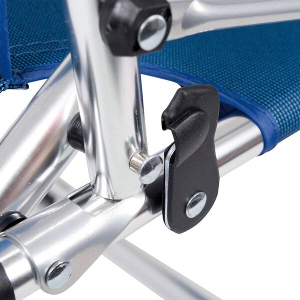 Bo-Camp Składane krzesło turystyczne Copa Rio Comfort XXL, niebieskie