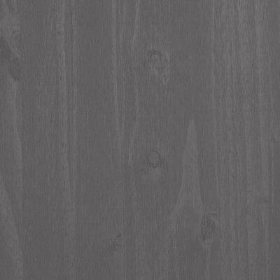 vidaXL Szafa HAMAR, jasnoszara, 99x45x137 cm, lite drewno sosnowe