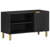 vidaXL Szafka pod telewizor, czarna, 80x33x46 cm