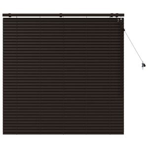 vidaXL Żaluzja wenecka Ciemny brąz 135 x 130 cm 35 mm